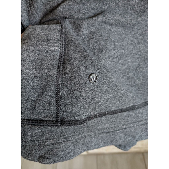 Women's Lululemon Hoodie Jacket, Gray, Size M - Picture 5 of 6